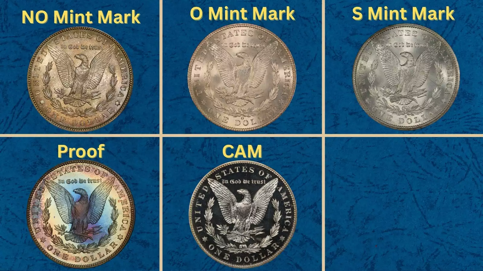 Historical Philadelphia Mint photograph circa 1902 or group of 1902 Morgan silver dollars from all three mint marks